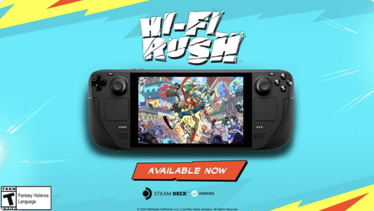 Bethesda announce Hi-Fi RUSH is Steam Deck Verified!