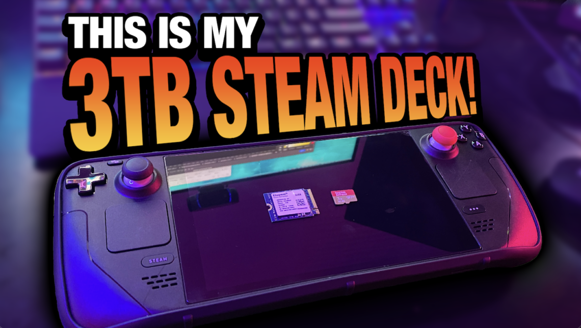 How to upgrade your Steam Decks SSD!