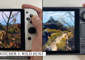 The Witcher 3 – Nintendo Switch vs Steam Deck Comparison