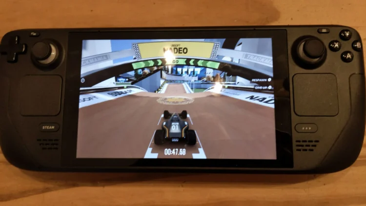 Trackmania is AVAILABLE NOW and Playable on Steam Deck!