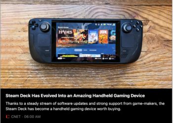 Steam Deck Evolves: Valve’s Portable Gaming PC, One Year Later – CNet
